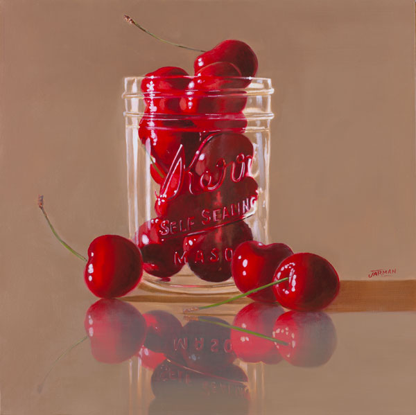 Kerr Jar with Cherries